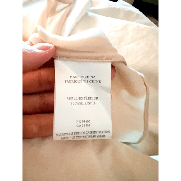 Theory Bringham Silk Tank Top - Picture 5 of 6